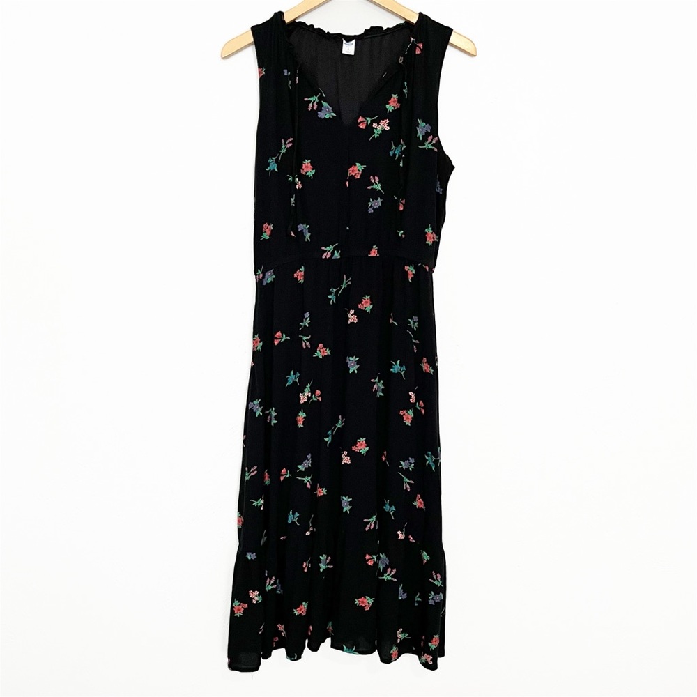 Old Navy Cinched Waist Midi Dress
